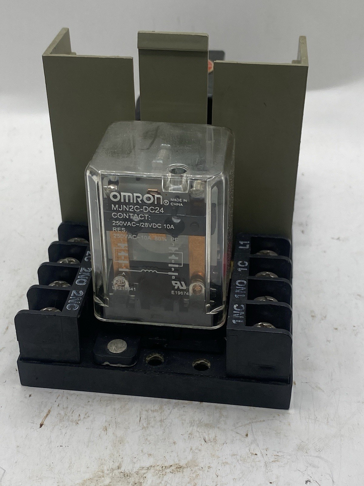 ELECTRONICS CORP CONTROL BASE 60-1480 With Relay