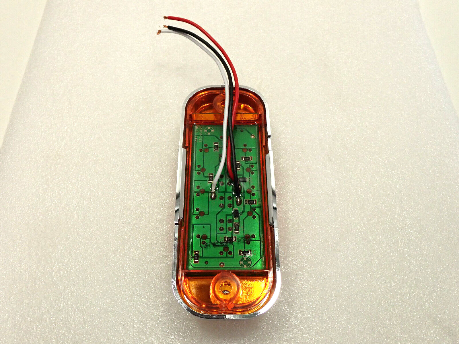 Optronics OPT MCL48AKB Kit LED Marker/Clearance Light With A48CB Chrome Bezel