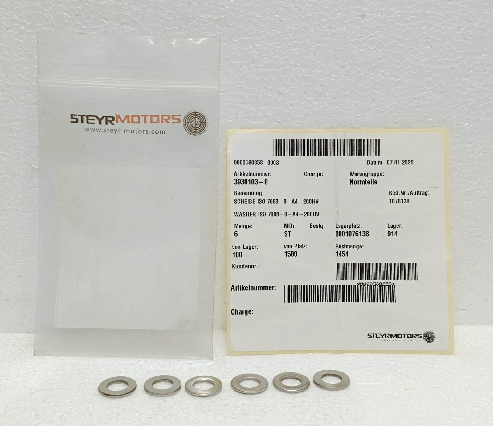 STEYR MOTORS Z002066-V Marine Transmission Coupling Kit 26T 20/40 New Surplus