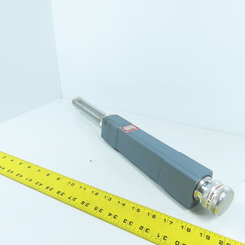 Waukee MV-6 Flo-Meter Gas Flow Meter 80°F SG 0.65 PR. 12 WCG 3/4″ NPT
