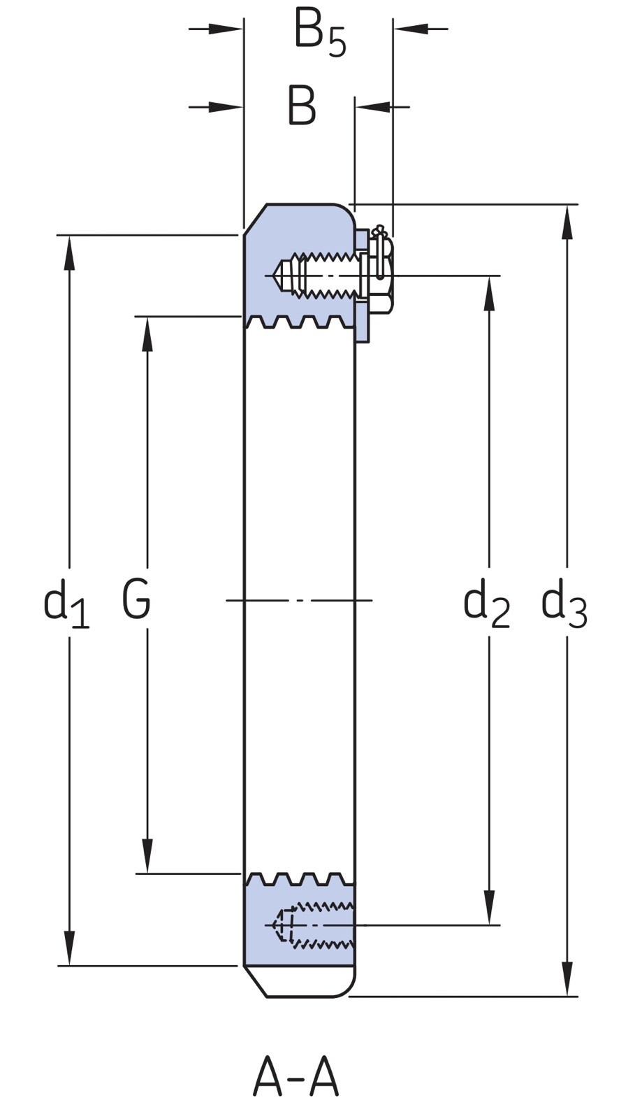 SKF N 048 STANDARD LOCKNUT