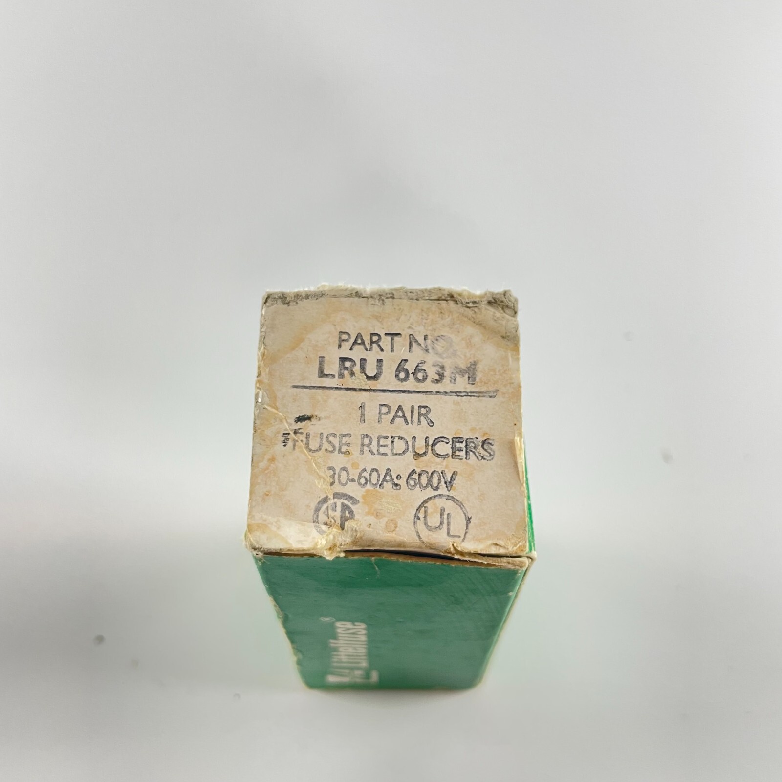 LITTELFUSE LRU-663M 1 PAIR FUSE REDUCER 30-60A 600V