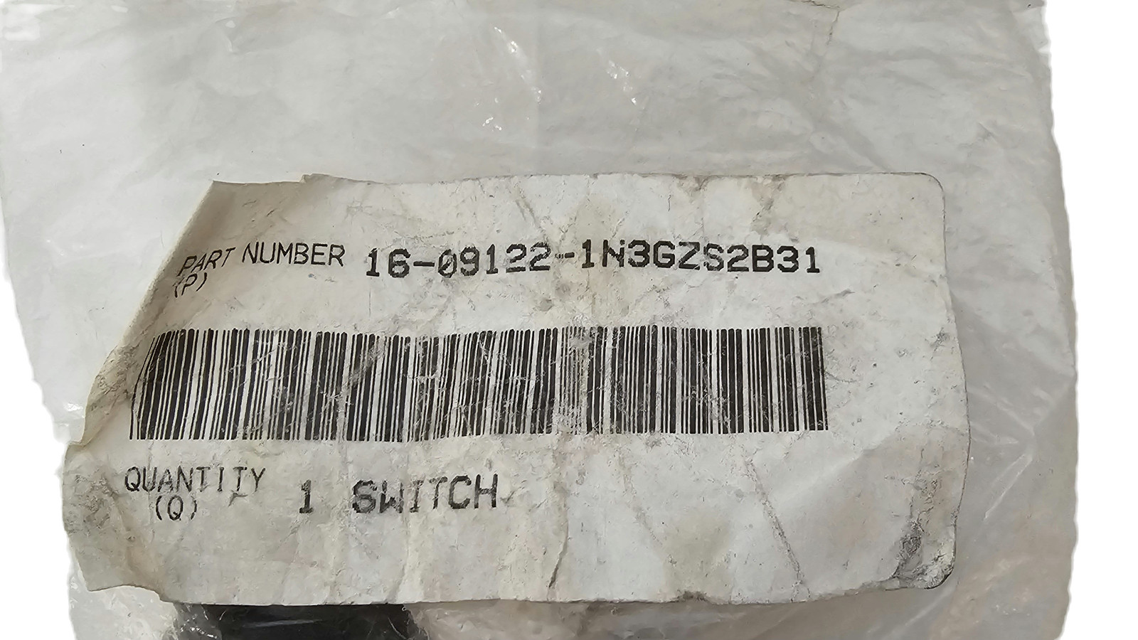 16-09122-1N3GZS2B31 Pete 367 Re-Gen Switch New