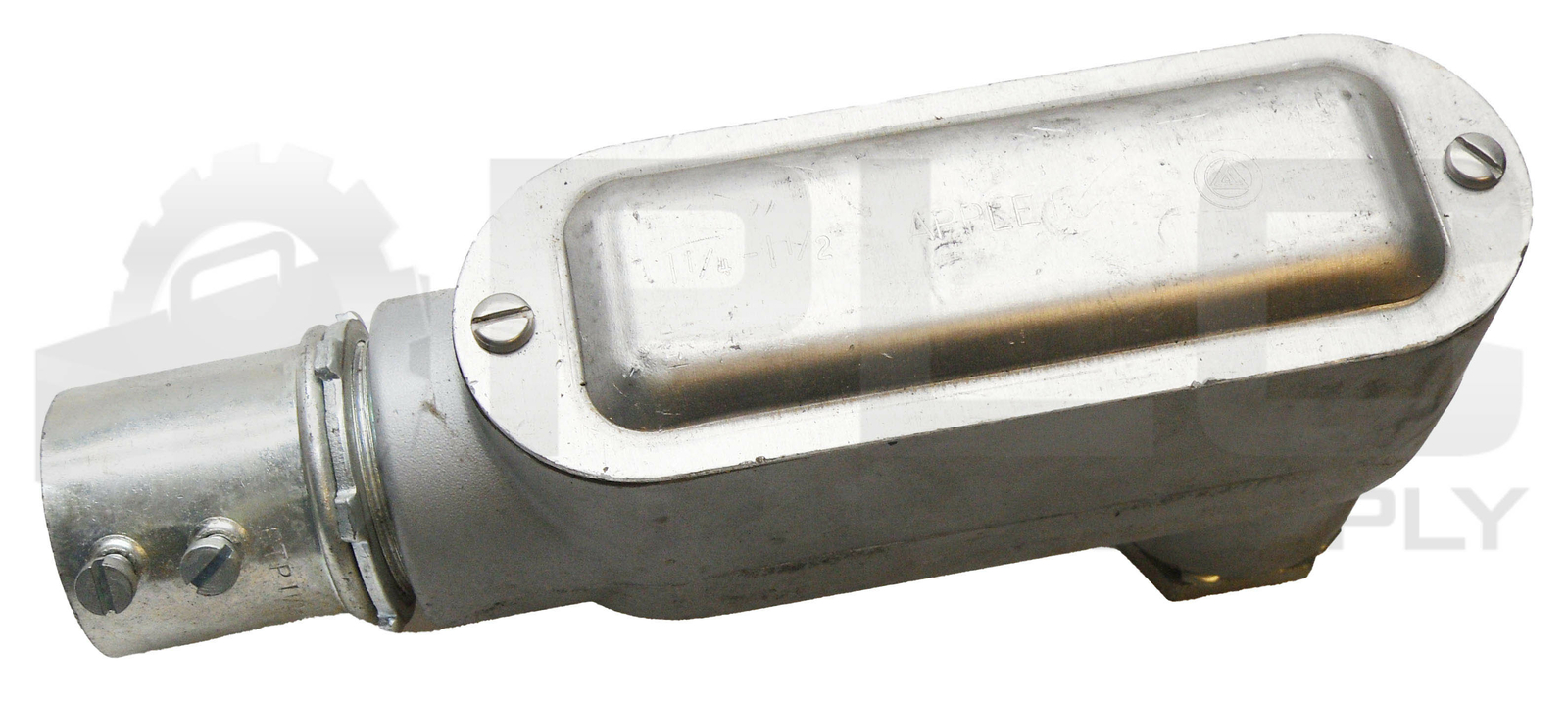 LOT OF 2 NEW APPLETON 1 1/2″ LB UNILET FORM 85 W/ BODY COVER W/ETP-1 1/2-C35