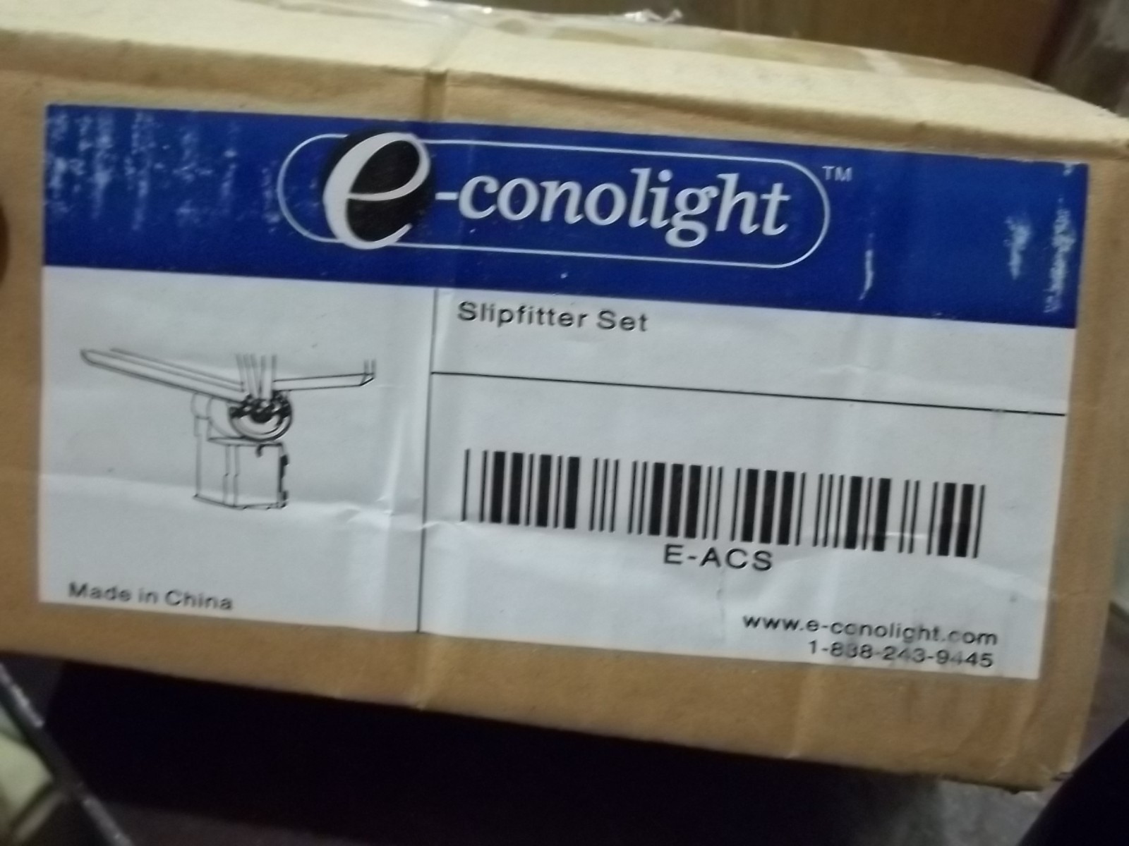 NIB E-CONOLIGHT E-ACS SLIPFITTER SET (406)