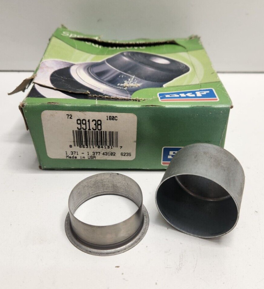 NEW OLD STOCK! SKF 1.371″-1.377″ SHAFT RANGE SHAFT SLEEVE 99138
