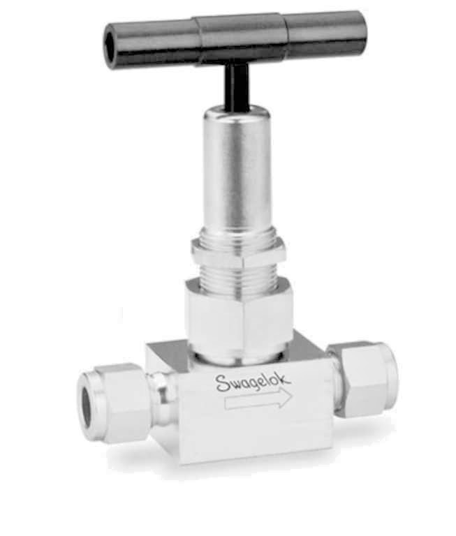 NEW Sealed Swagelok Stainless SS-6BK 3/8″ Bellows Valve SC-11 Cleaned PCTFE Tip