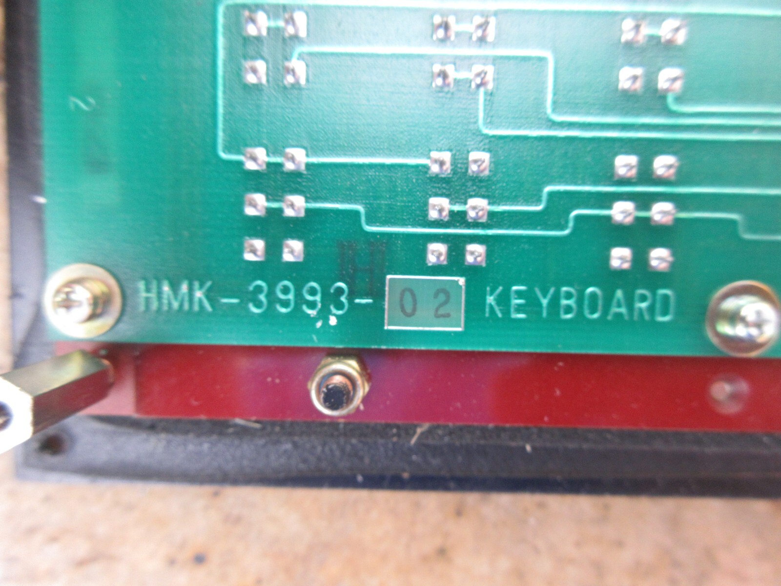 MATSUURA YASKAWA OPERATOR PANEL DISPLAY CONTROLLER JZNC OP01 0P01 HMK-3993-02