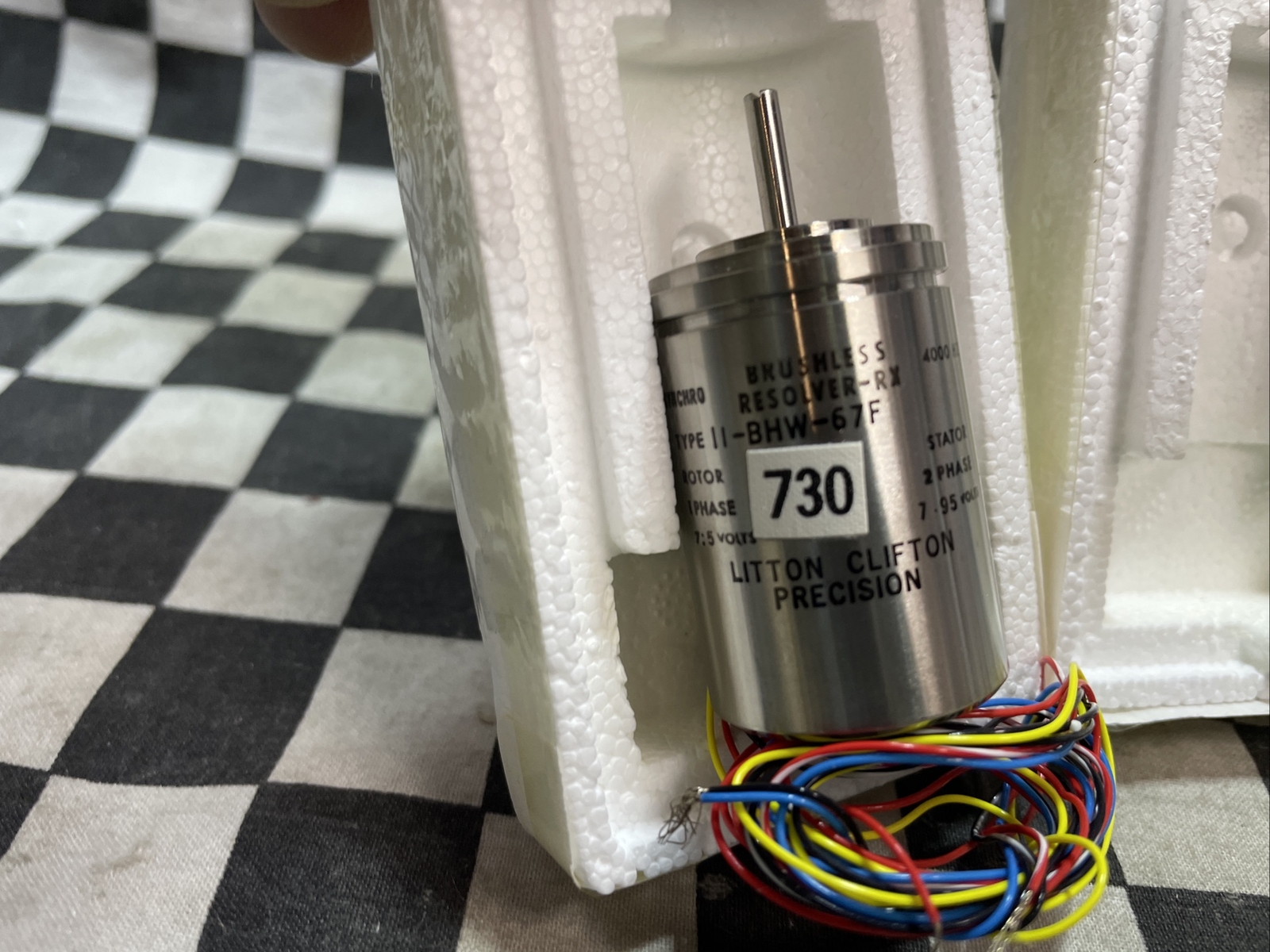 CLIFTON PRECISION 11-BHW-67F, 11BHW67F, BRUSHLESS VECTOR RESOLVER, LOT OF 2