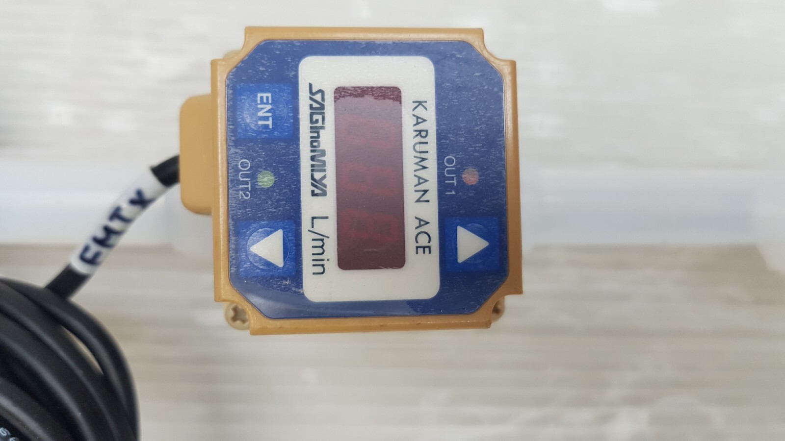 Karuman Ace SAGInoMIYA SLK-1533TX Inline Vortex Flowmeter , 3-40 L/min
