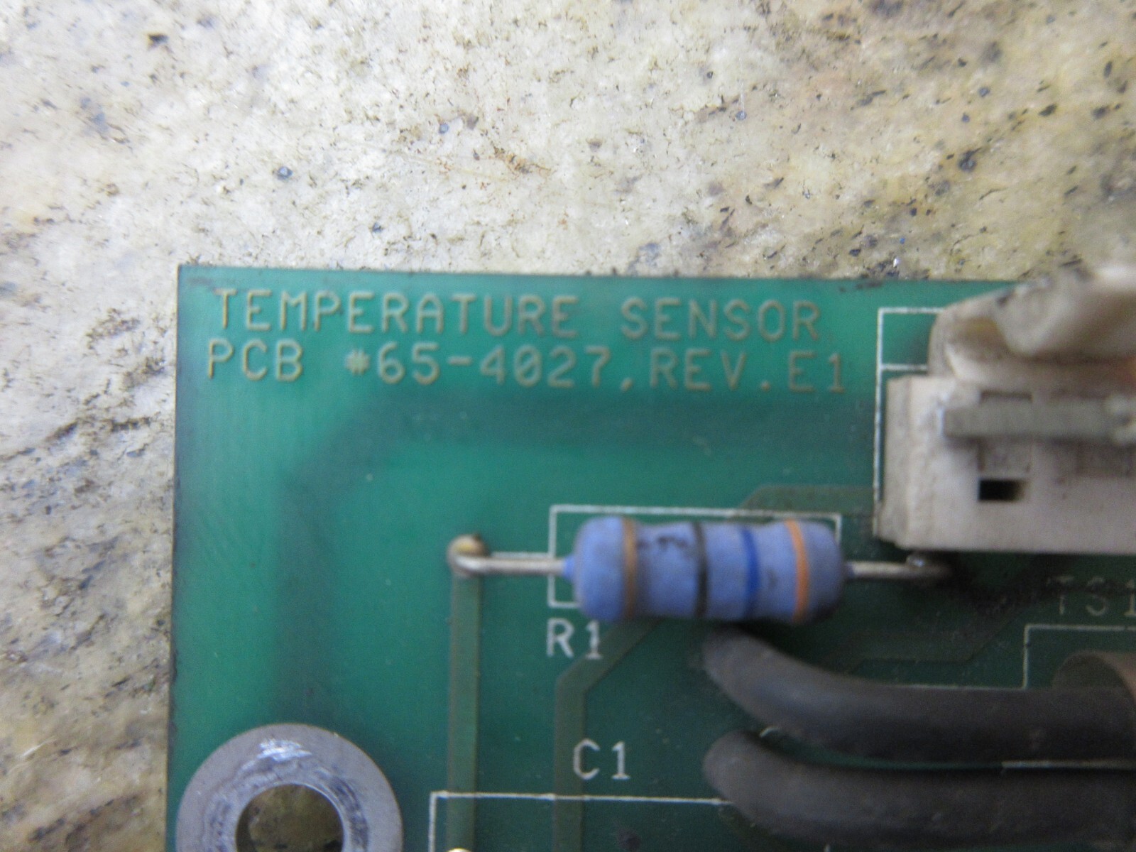 1993 HAAS VF-2 TEMPERATURE SENSOR 65-4027 REV.E1 32-4027 47-98 94V-0