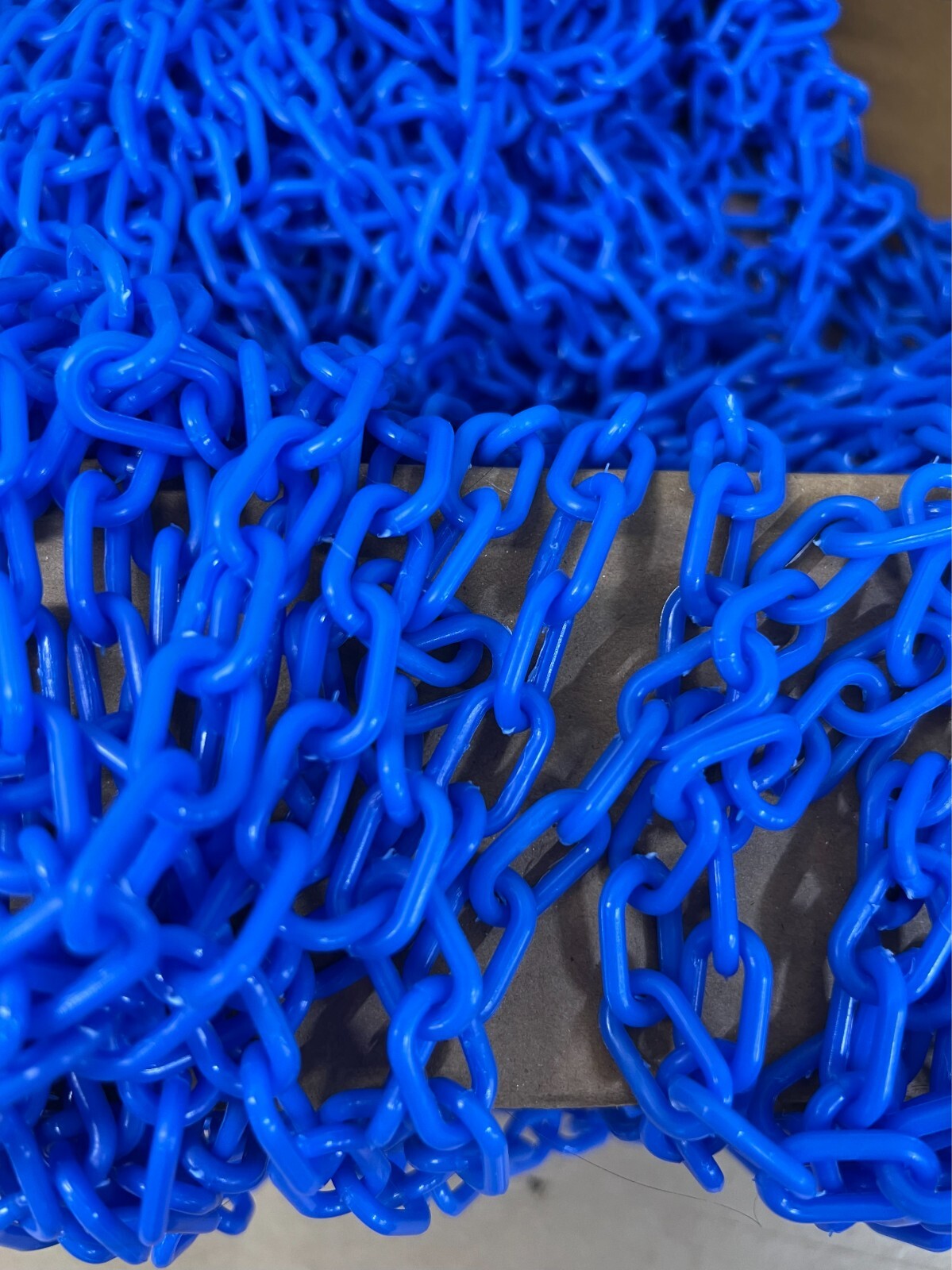 00006-100 3/4” Chain Bulk Blue Plastic
