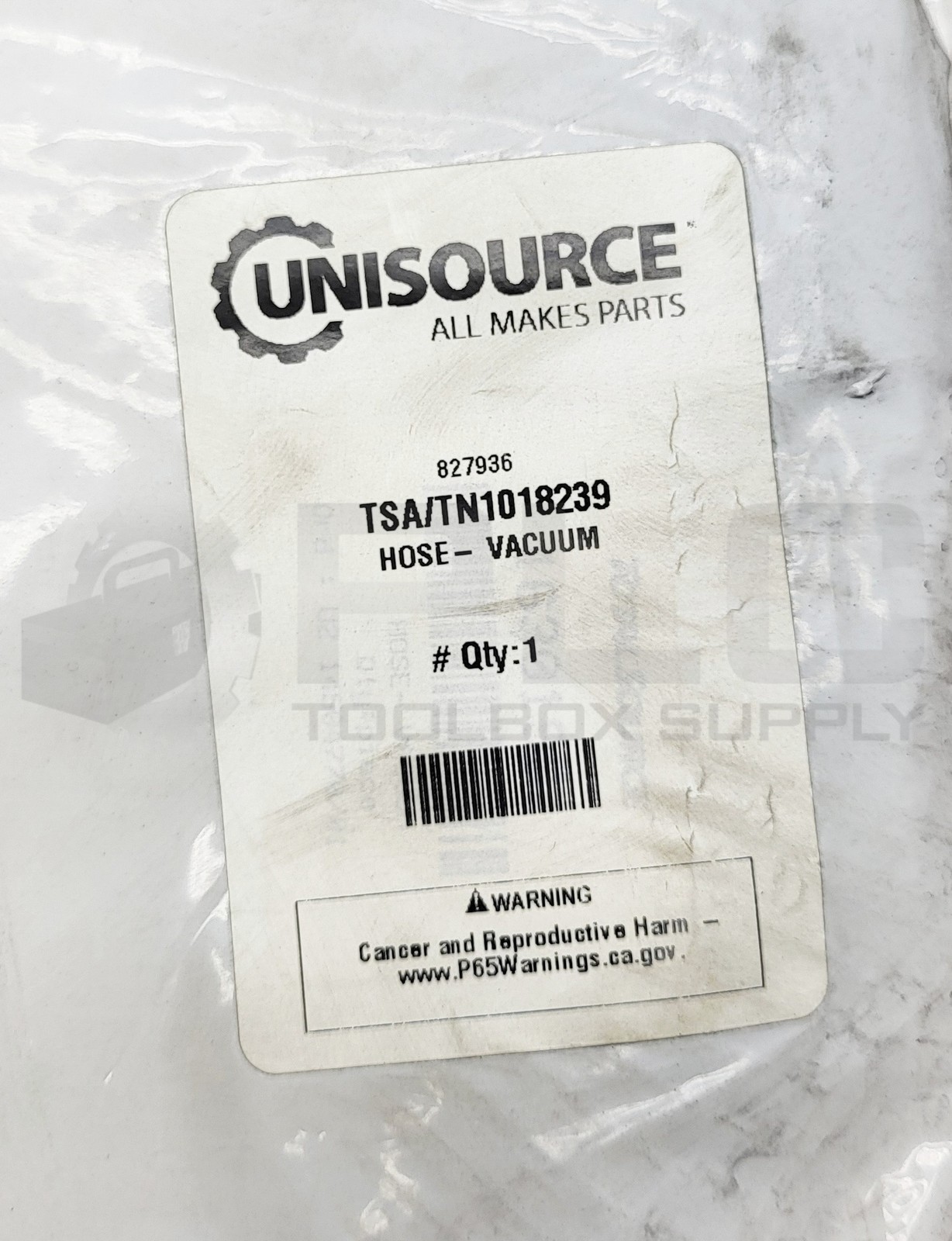 NEW SEALED UNISOURCE TSA/TN1018239 HOSE VACUUM
