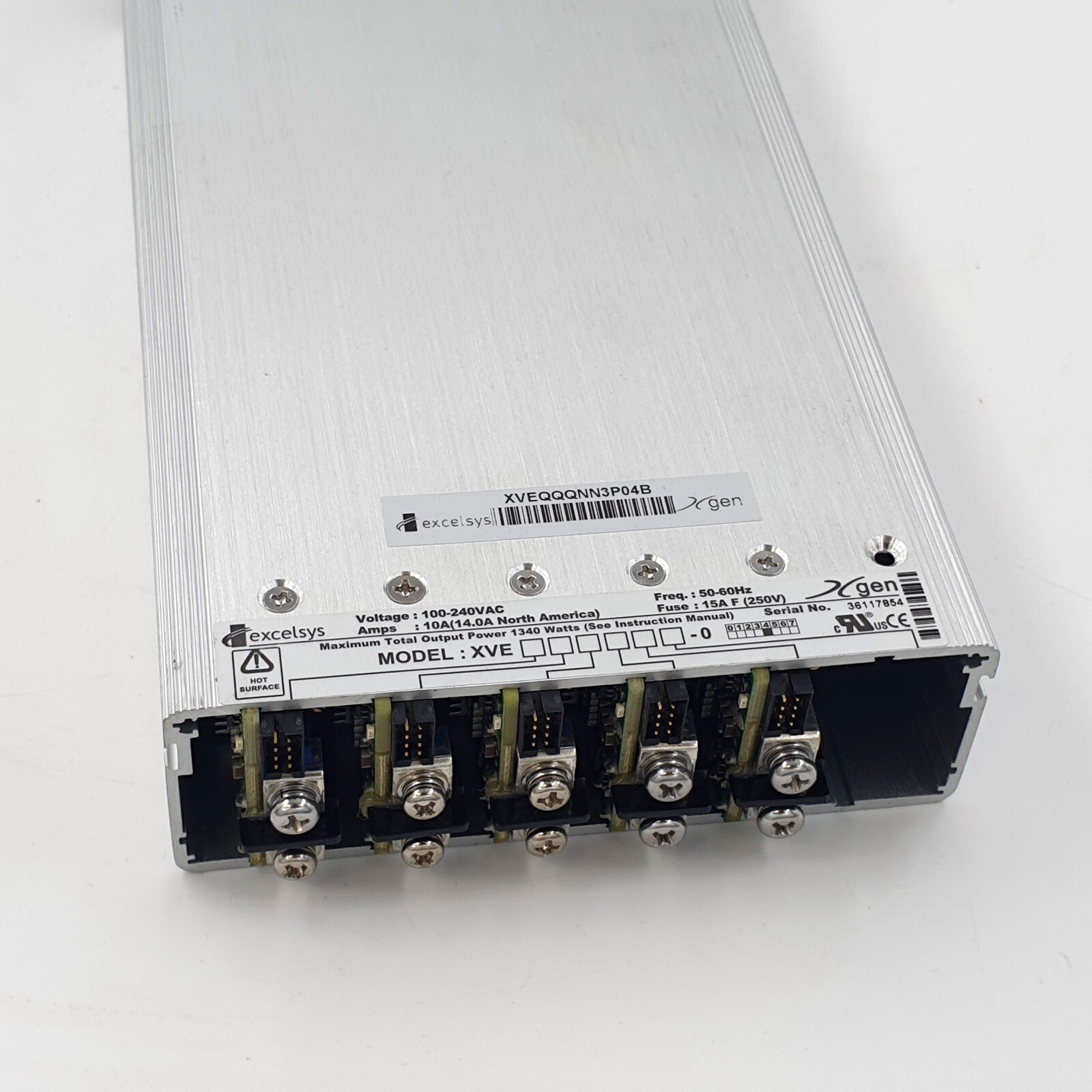 Excelsys Xgen XVEQQQNN3P04B 1340W Power Supply