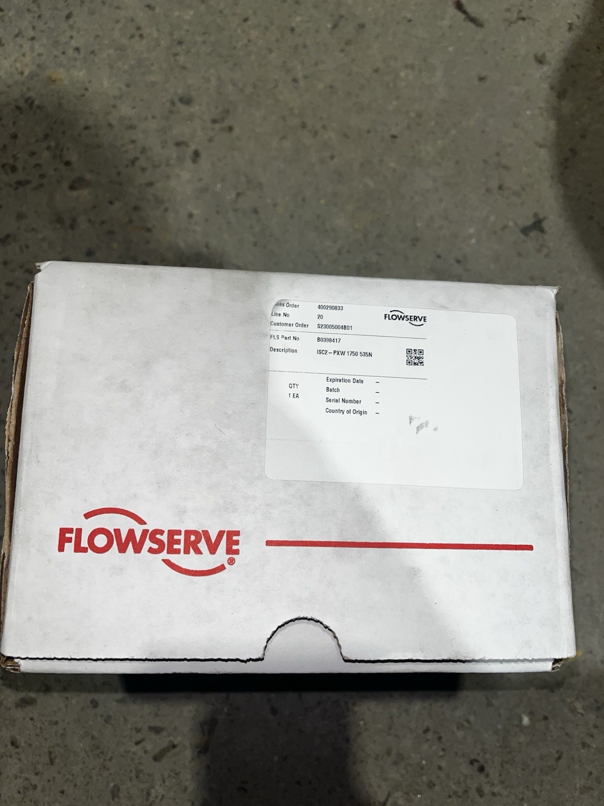 New FLOWSERVE ISC2-PXW 1750 535N Mechanical Seal 1.75” New Freeship ISC2PXW1750