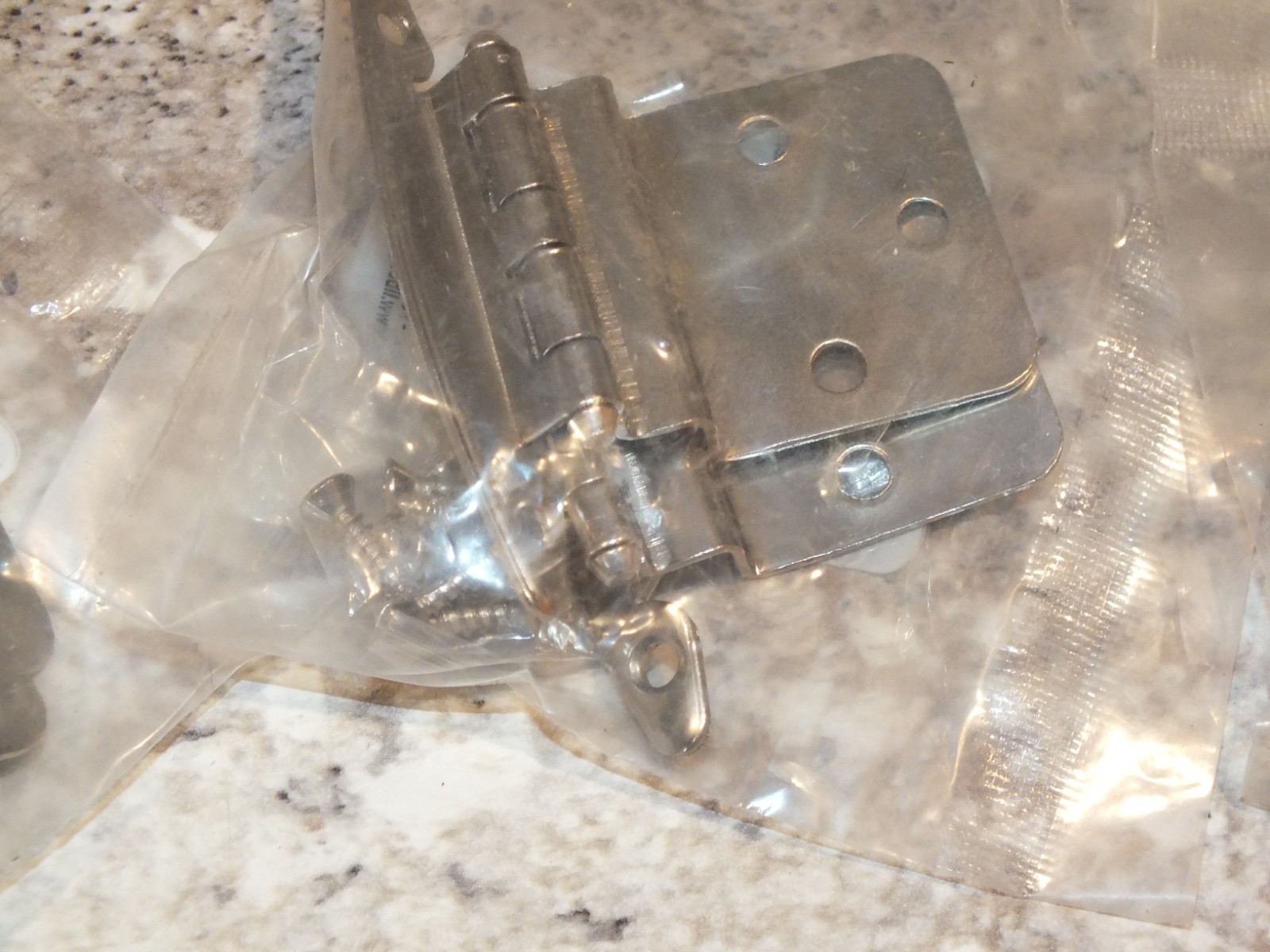 8 Qty – 4 2 Packs – Liberty 3/8 in. Satin Nickel Inset Hinge H00930C-SN-O