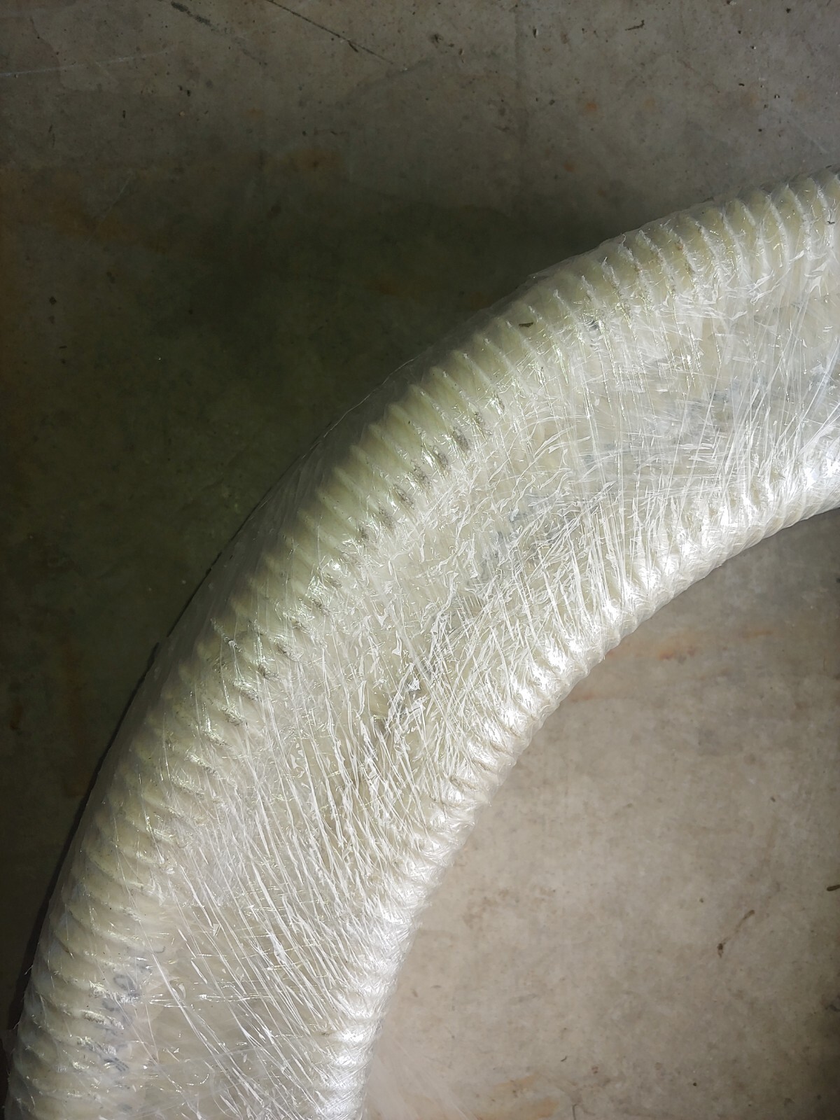 100′ 1-1/4″ Corrugated PVC Transfer Hose made by Abbott Rubber Hose (44084-BPR1)