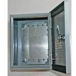 Bud Industries SNB-3743 Light Gray Steel Wall Mount NEMA Box