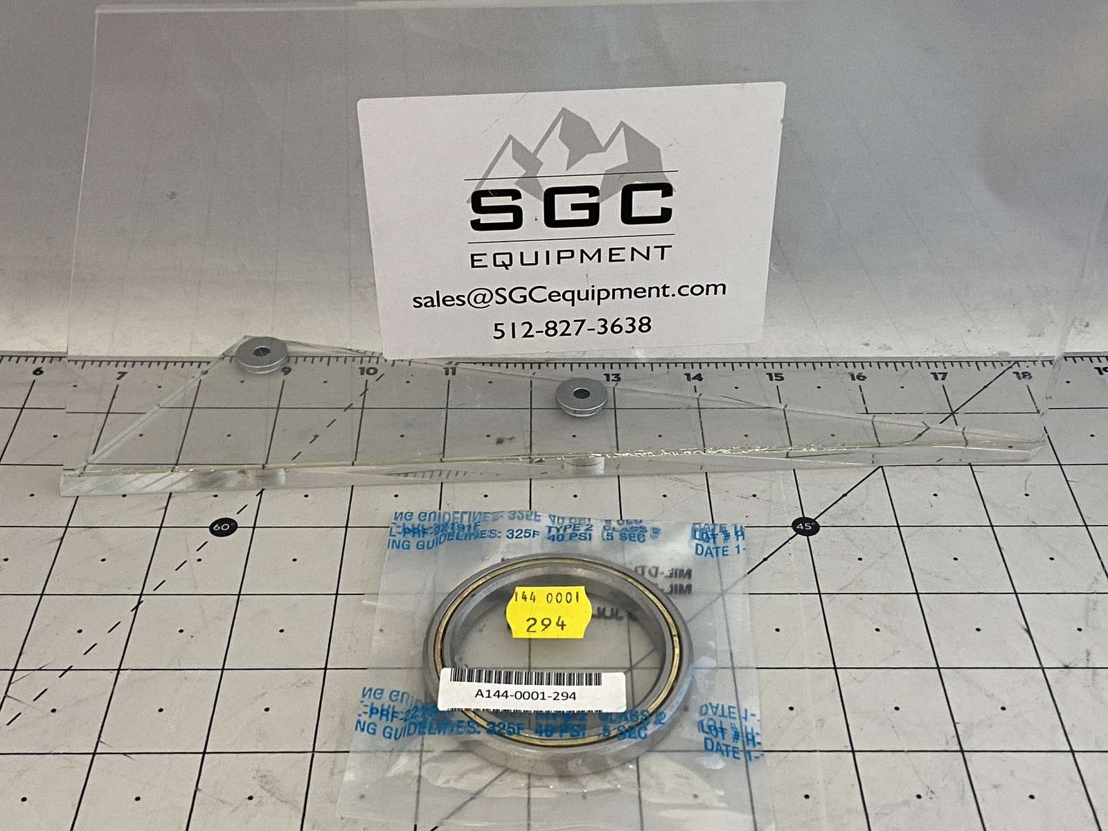 Kaydon OS3Y4 Ball Bearing Assembly PN: KB020XP6 10291 Novellus 53770001