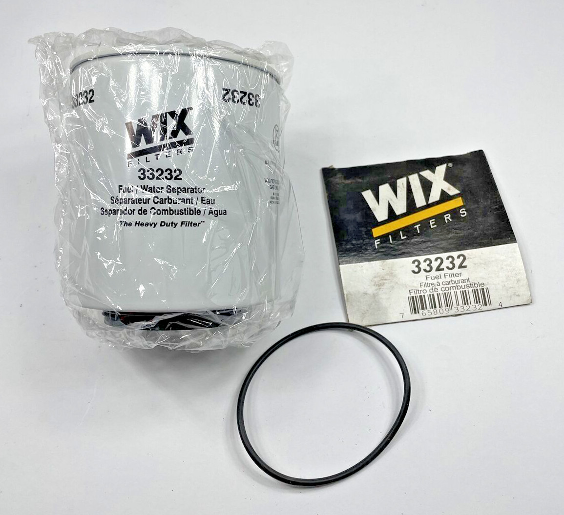 New Wix 33232 Fuel / Water Separator Sealed