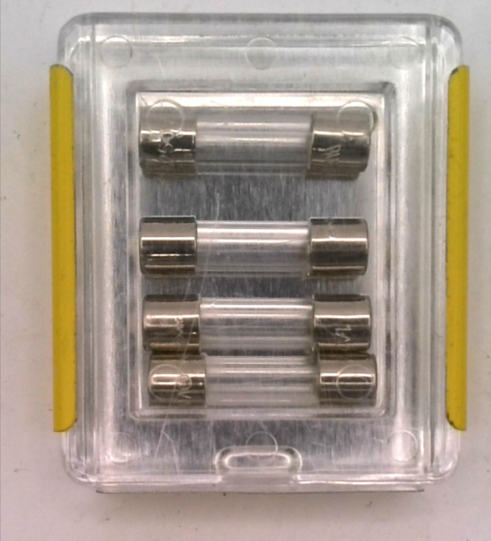 EATON BUSSMANN GMA-1-R FUSE GLASS 1A 250VAC 5X20MM (LOT OF 4)