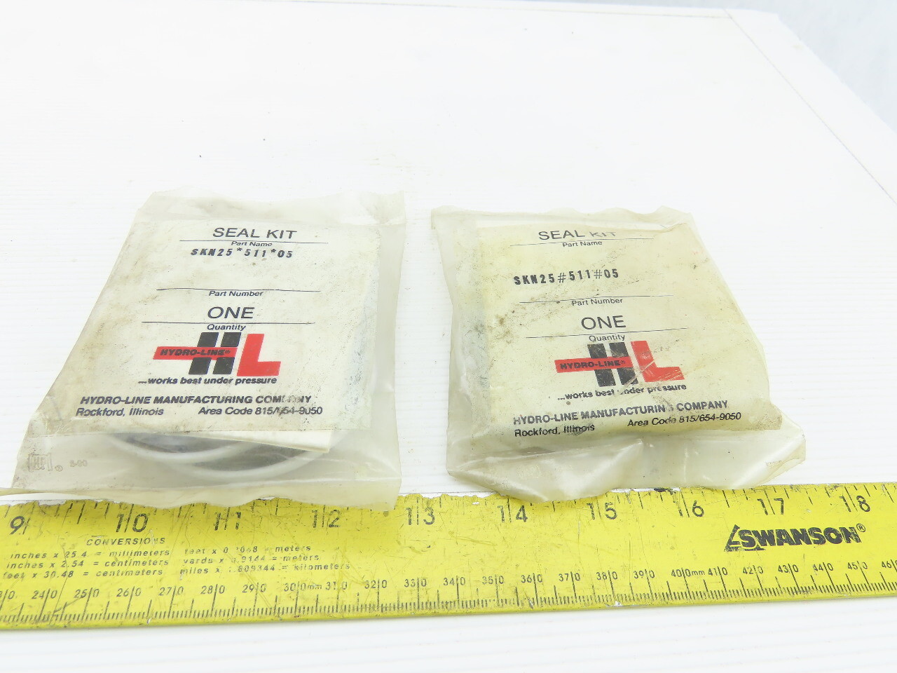 Hydro-Line SKN25-511-05 Piston Seal Kit Lot Of 2