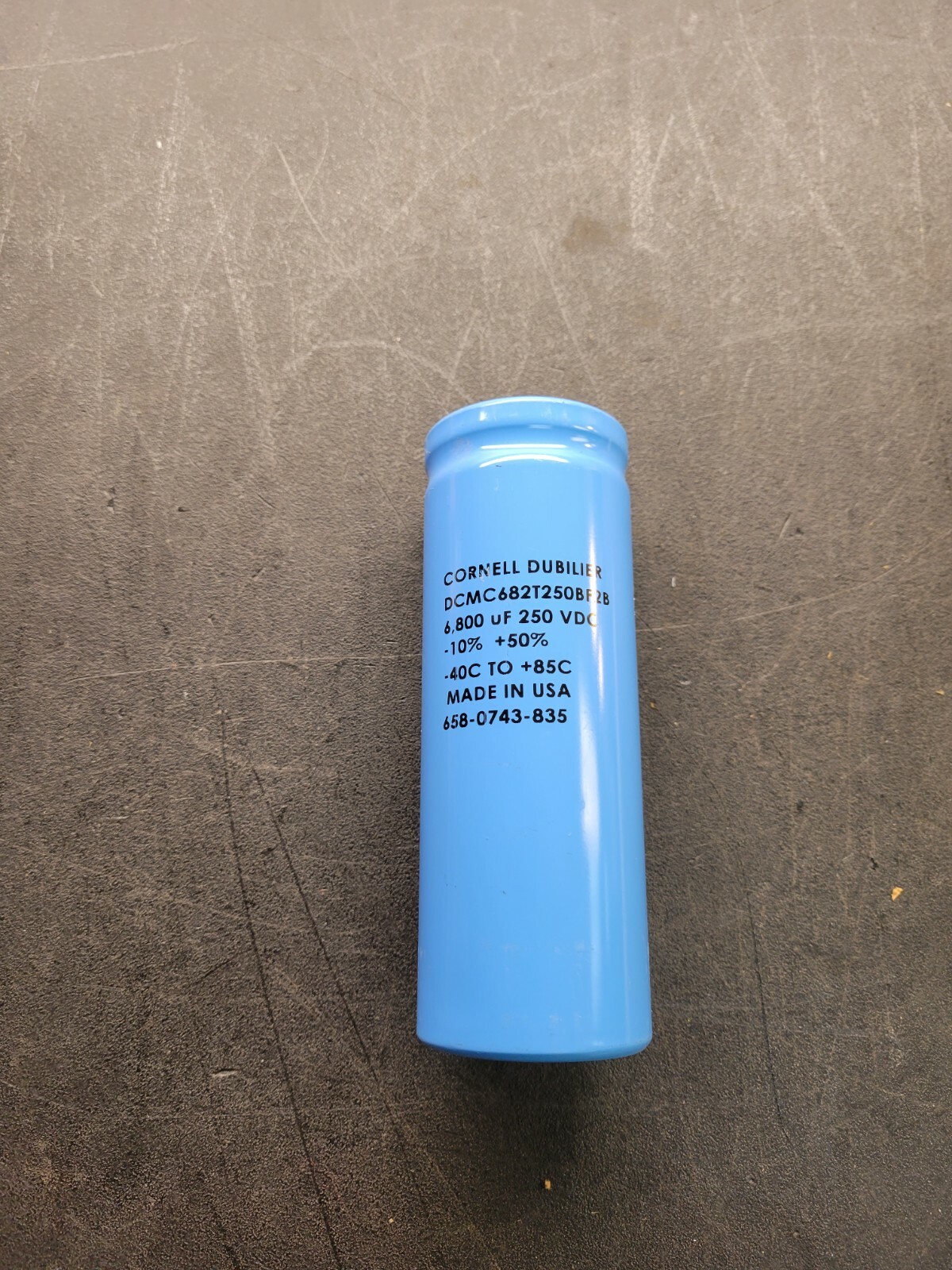 Cornell Dubilier DCMC682T250BF:2B Capacitor NOS NEW