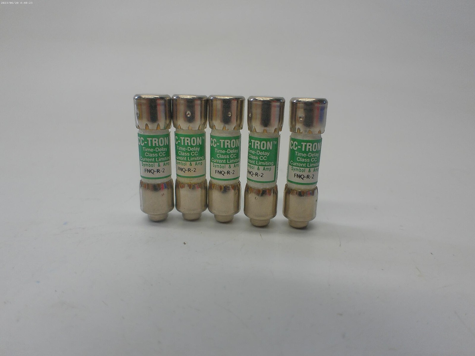 CC-TRON FNQ-R-2 FUSE LOT OF 5 NSNP
