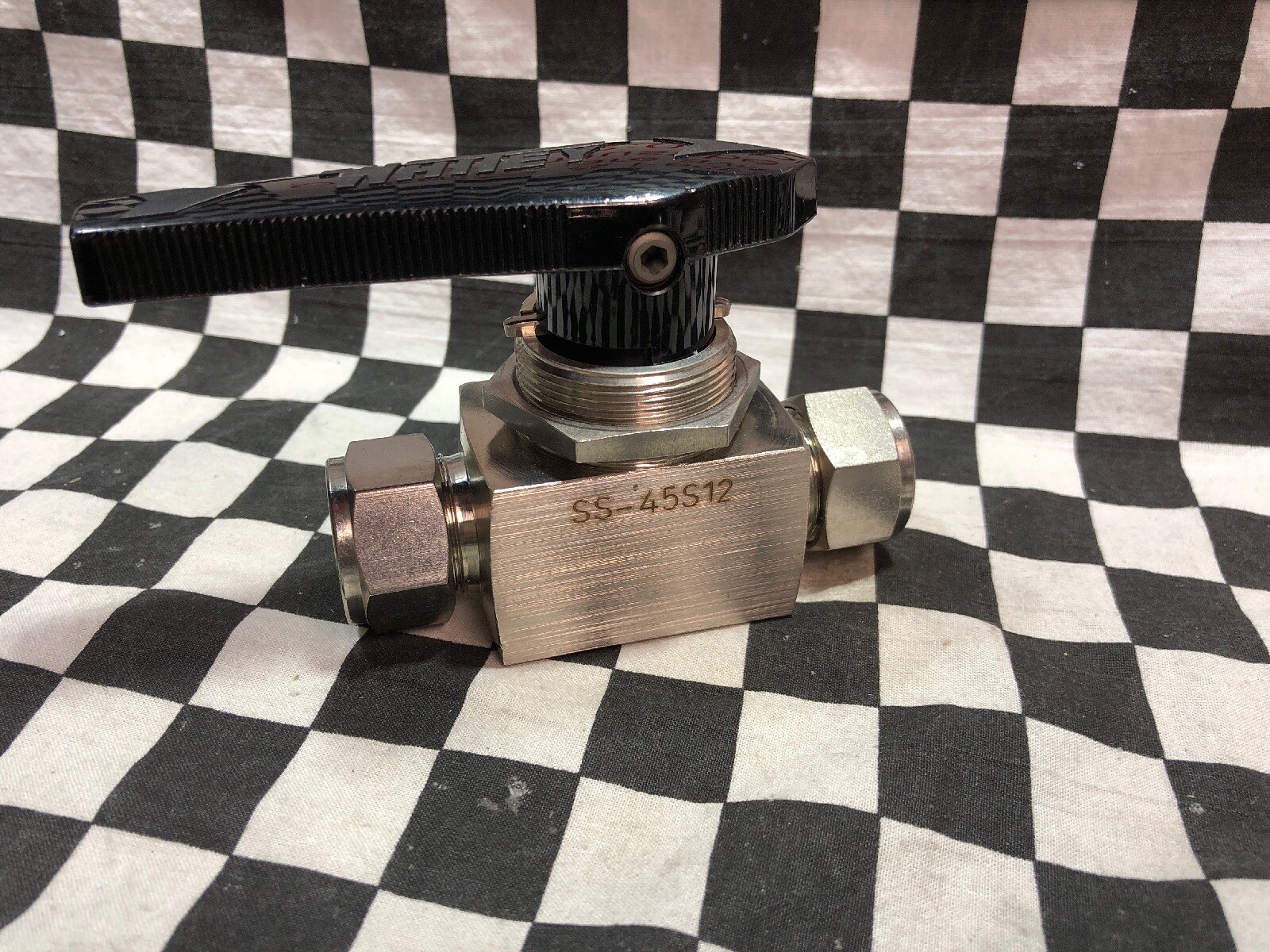 WHITNEY SS-45S12, SS45S12, BALL VALVE 3/4″ COMP, SHIPSAMEDAY#ZQ14