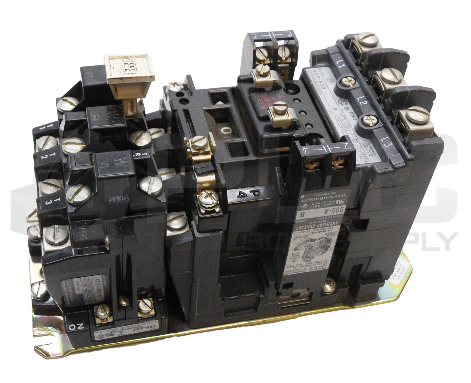 ALLEN BRADLEY 509-AOD /B W/ CB236 W/ 42185-800-01 W/ 595-A /B W/ W38 595-A02 /A