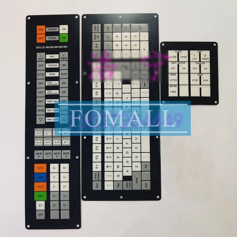 1SET NEW Membrane Keyboard FOR Sodick Wire EDM Machine AQ360 Button Film