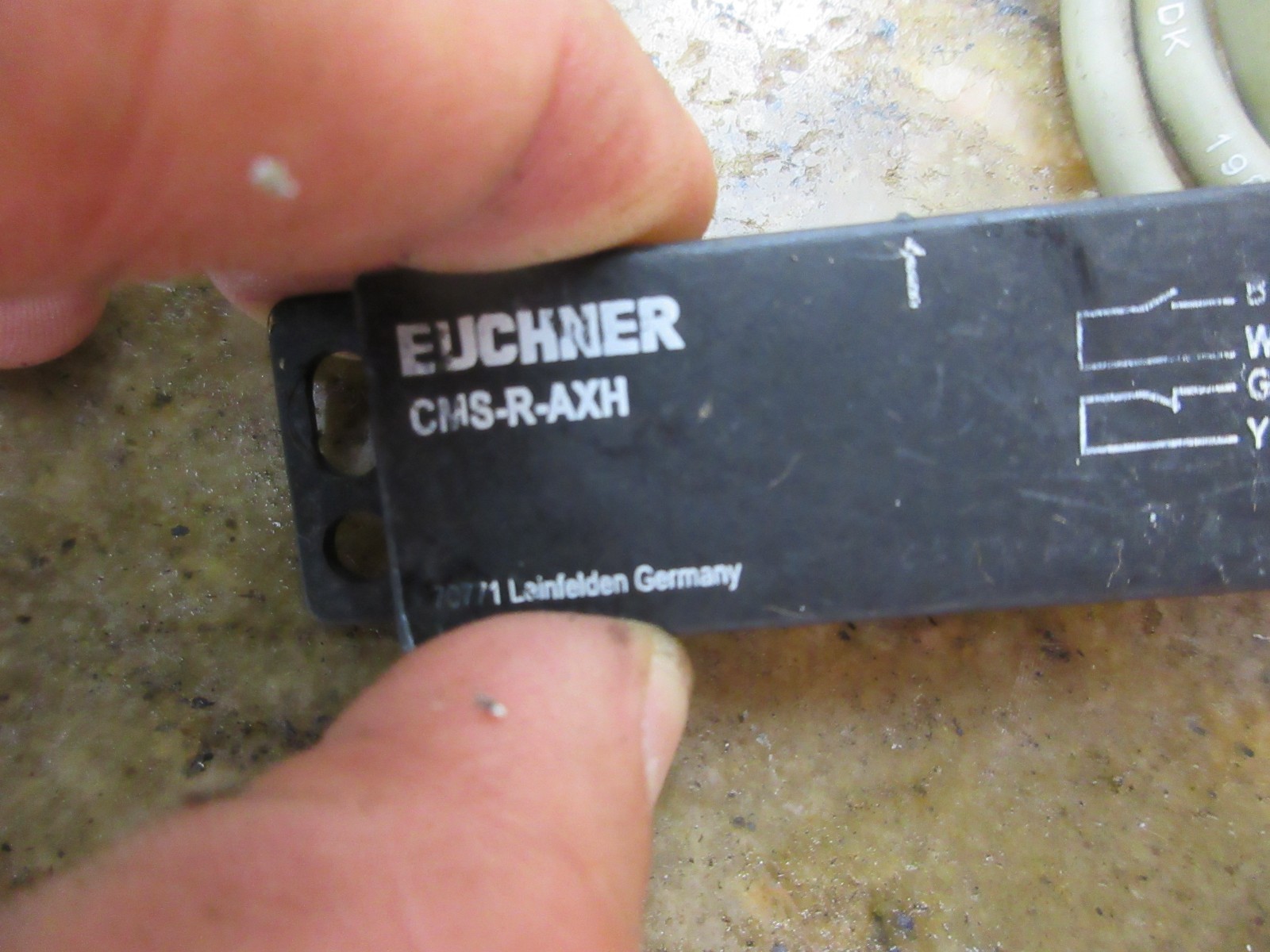 2008 MAG FADAL 3016 FXNC EUCHNER CMS-R-AXH MAGNETIC SENSOR
