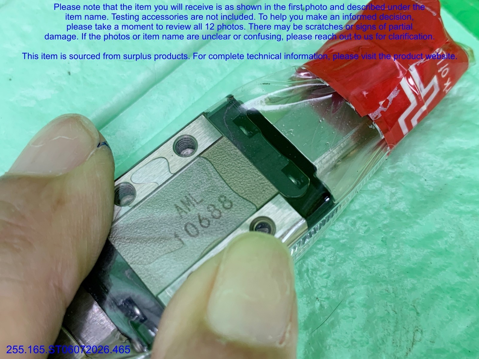 THK SRS9XGMUUC1+680LM, 1 unit Linear Motion Guide as in photos, sn:NEWinBAG SALE