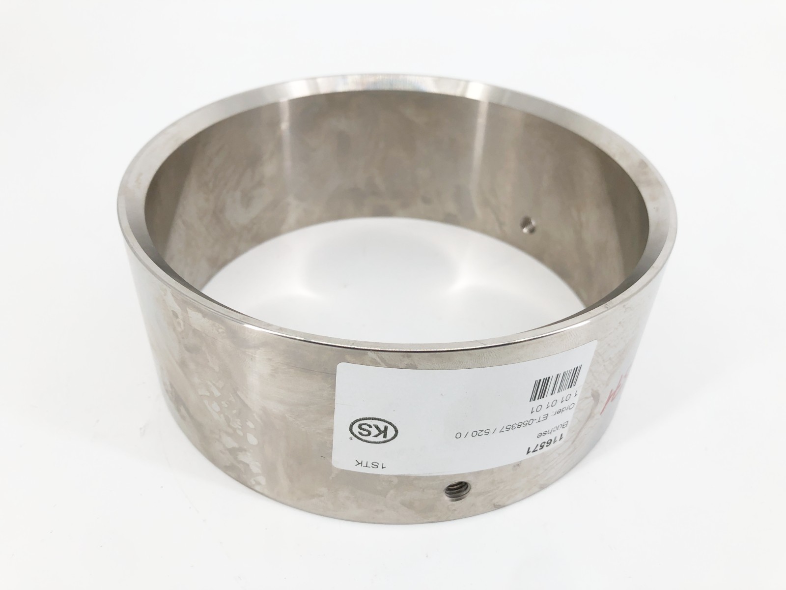 New Karl Schnell 116571 Stainless Steel Bushing 180mm x 164mm x 70mm – No Box