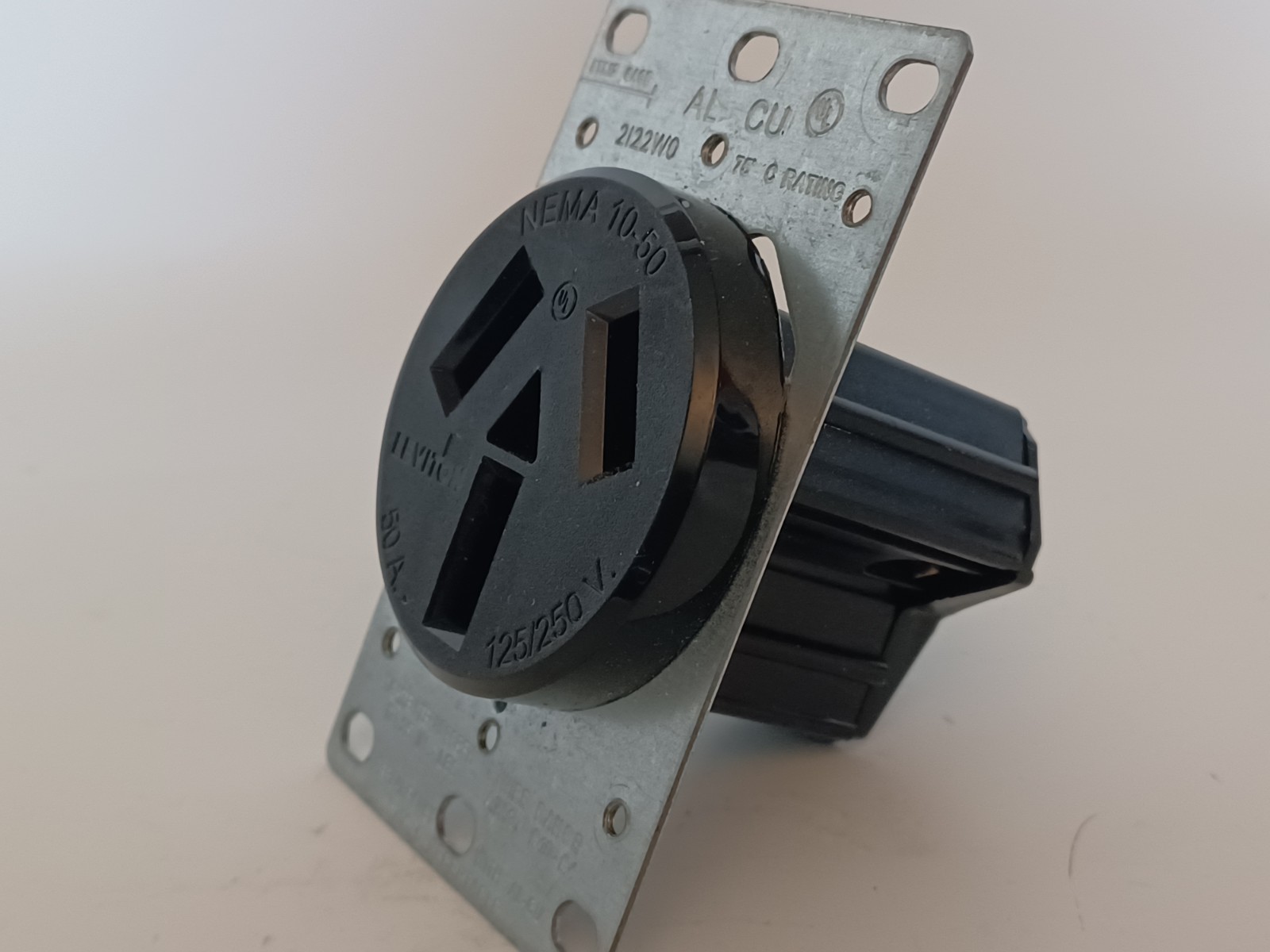 Leviton OD38N B120A Plug 10-50 50A 125/250V
