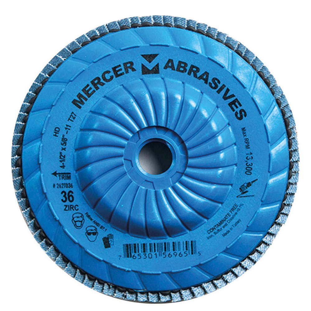 Champion 262T060 5/8″-11 Flap Disc 60 Grit Type 27