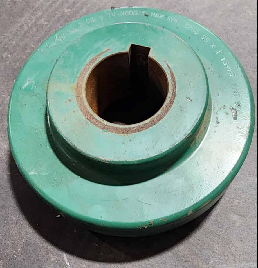 TB WOODS SF FLANGE 9SX1 15/16 USED 1-15/16″ BORE