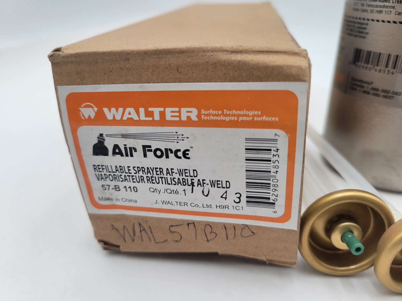 Walter Air Force 57-B 110 Refillable Sprayer Weld-Spatter Release Emulsion 300ml