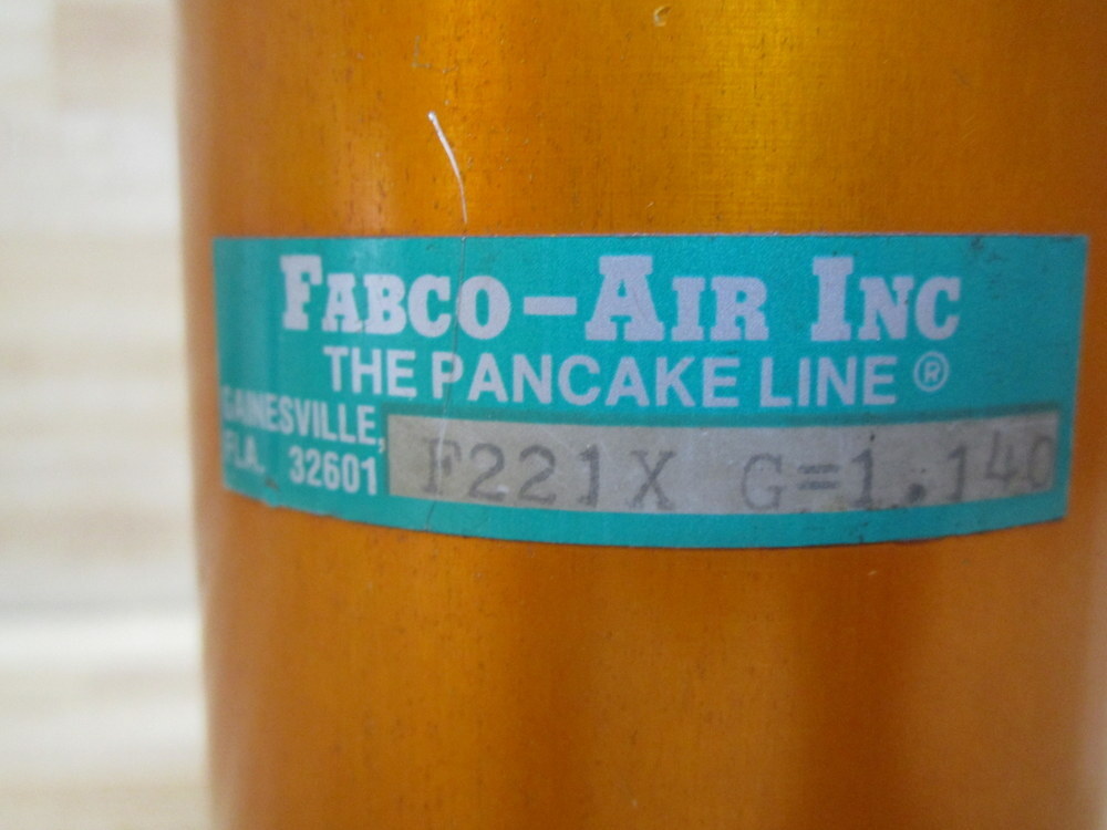 Fabco Air F-221-X Pancake Air Cylinder F221X