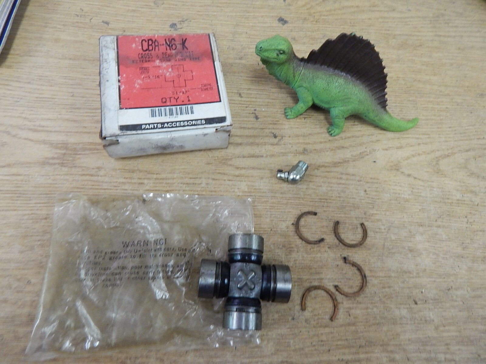NEW Tisco CBA-N6-K Cross & Bearing Kit External Snap Ring Type