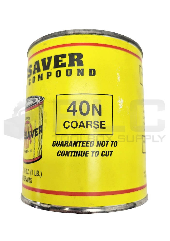 NEW SEALED TIMESAVER LAPPING COMPOUND YELLOW LABEL 40N COURSE SOFT METALS ONLY