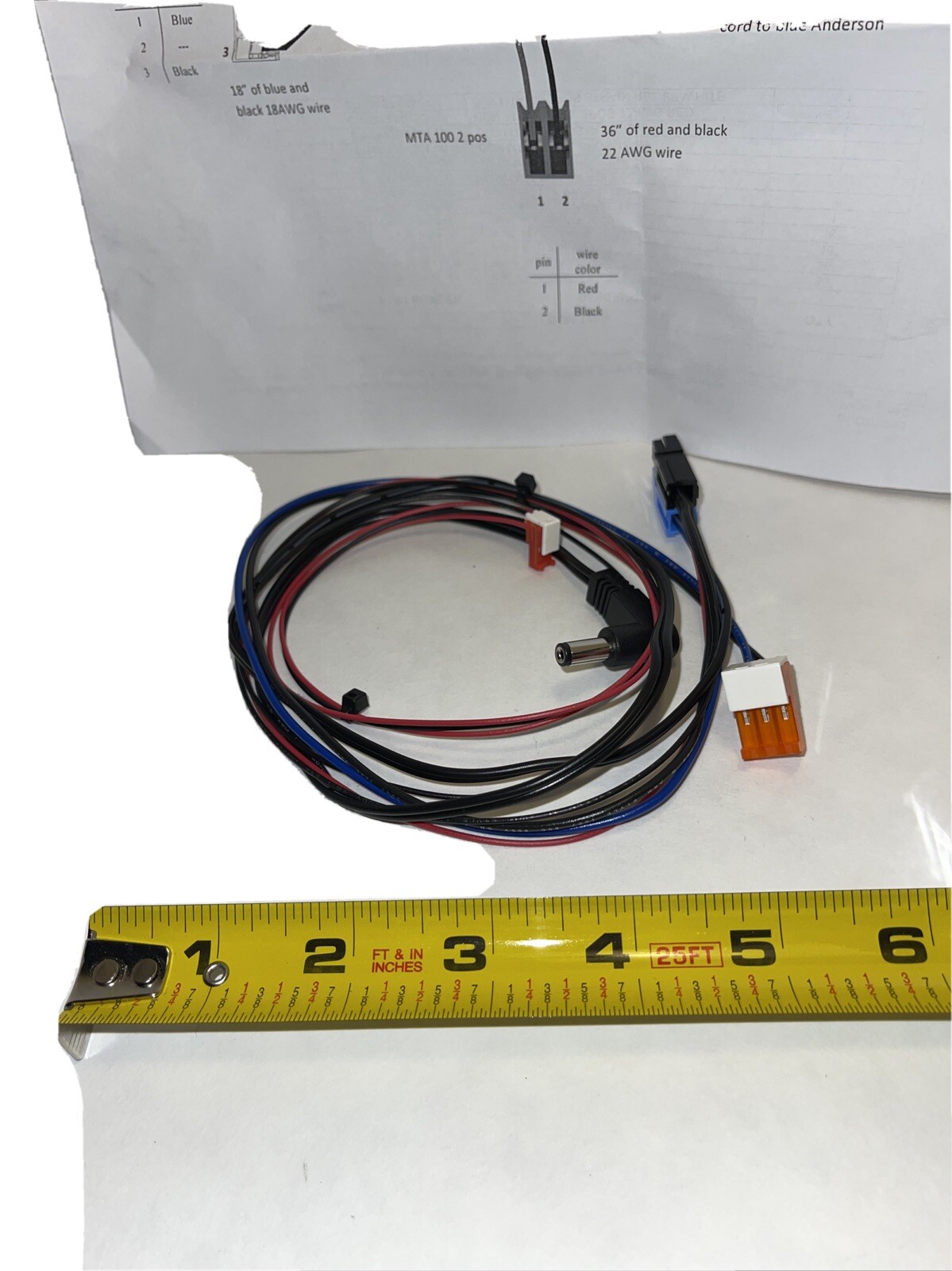 Howard Technology Solutions DC Cable 07WIROA00AH00 For Medhubx