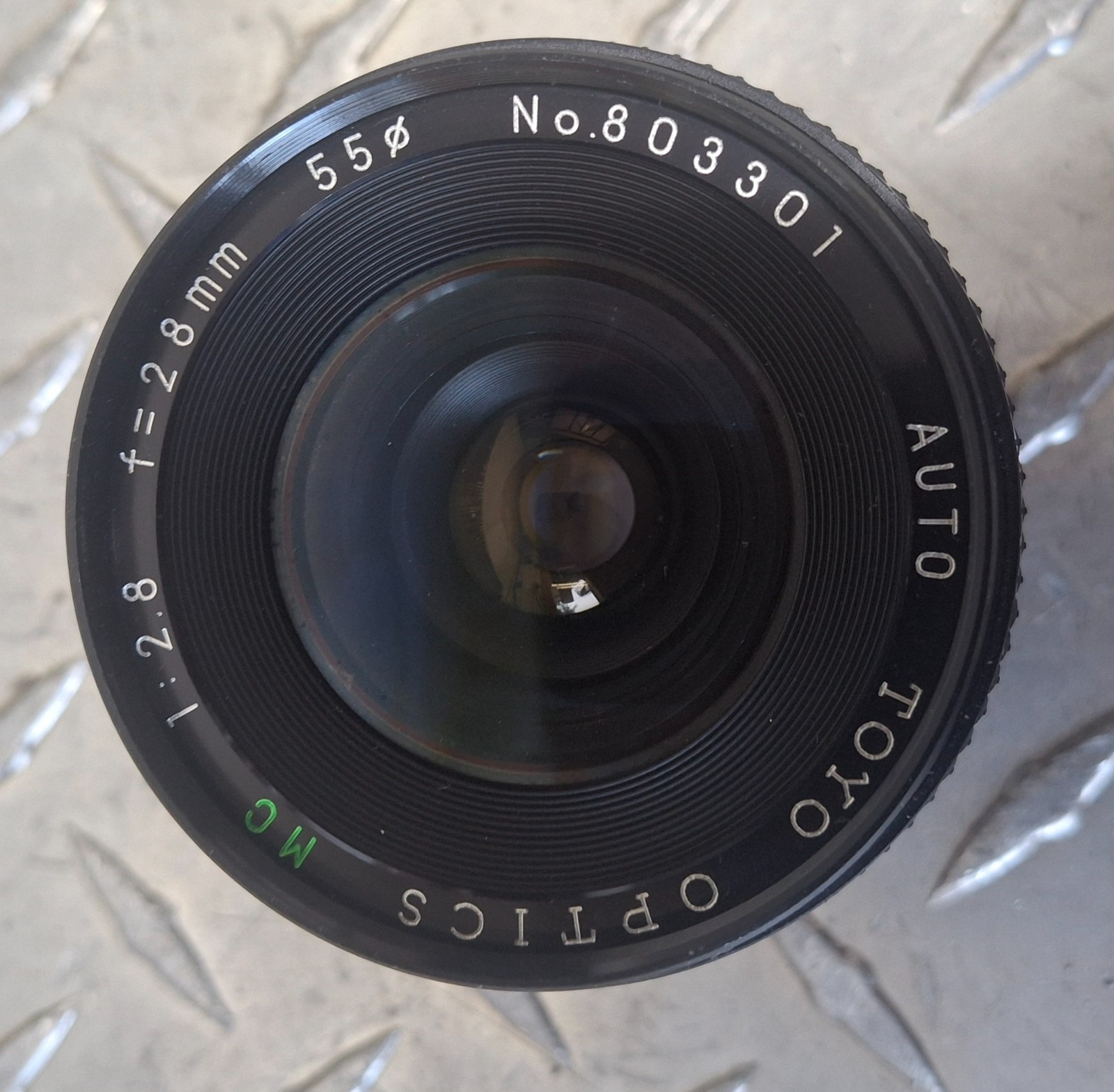 Auto Toyo Optics #803301 28mm f/2.8 MC Wide Angle Lens Manual Focus 55mm Filter