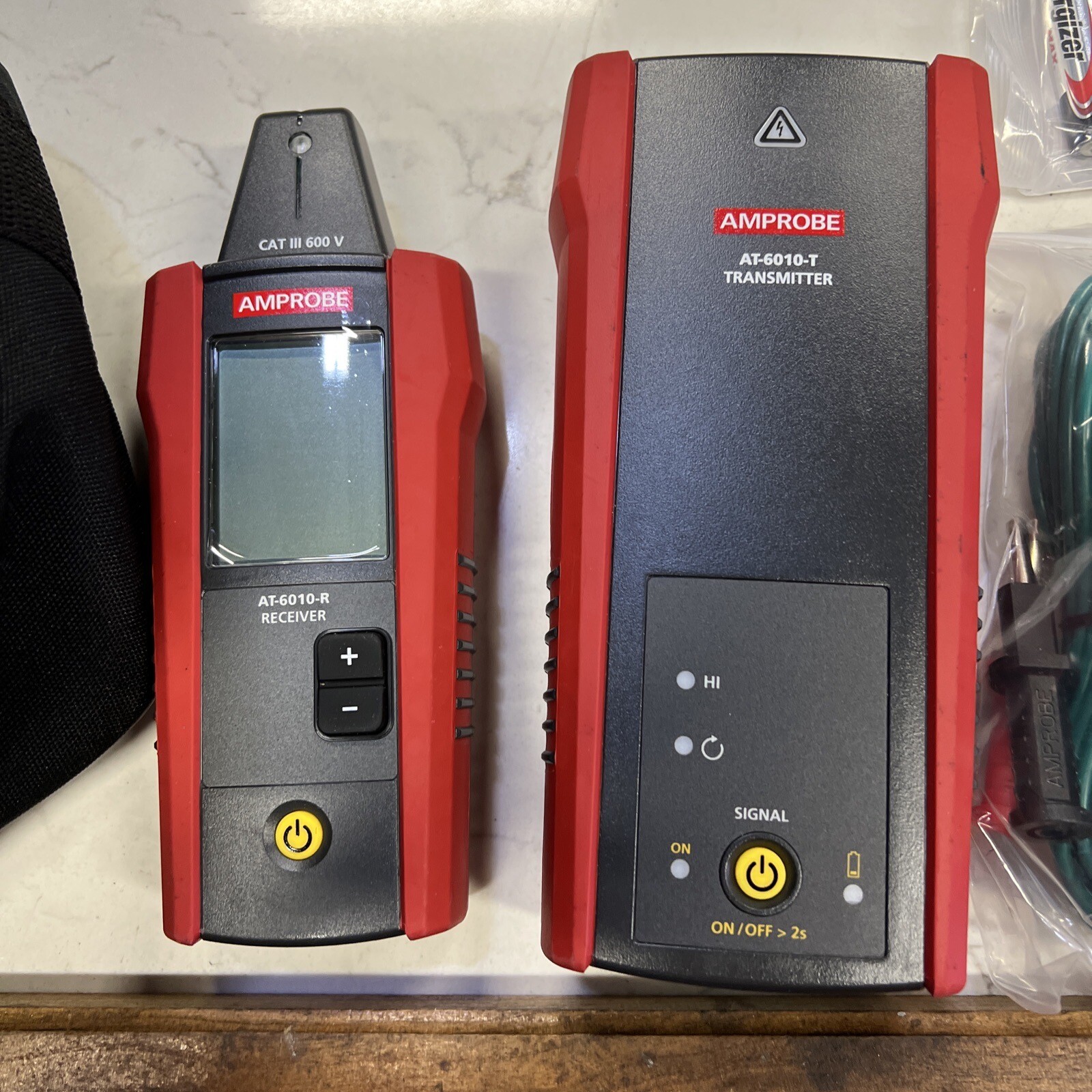 Amprobe AT-6010 Advanced Wire Tracer Kit – CAT III 600V Identifies Breakers -…