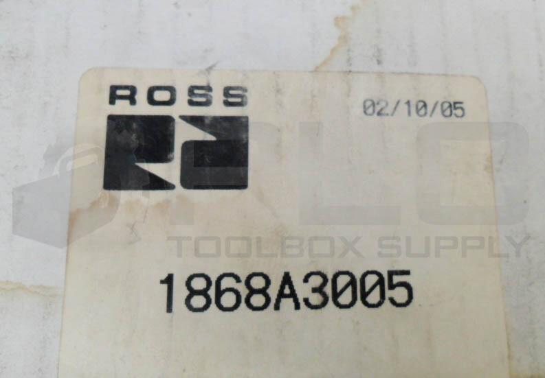 NEW ROSS CONTROLS 1868A3005 QUICK EXHAUST VALVE 1/2″ X 3/4″ *READ*