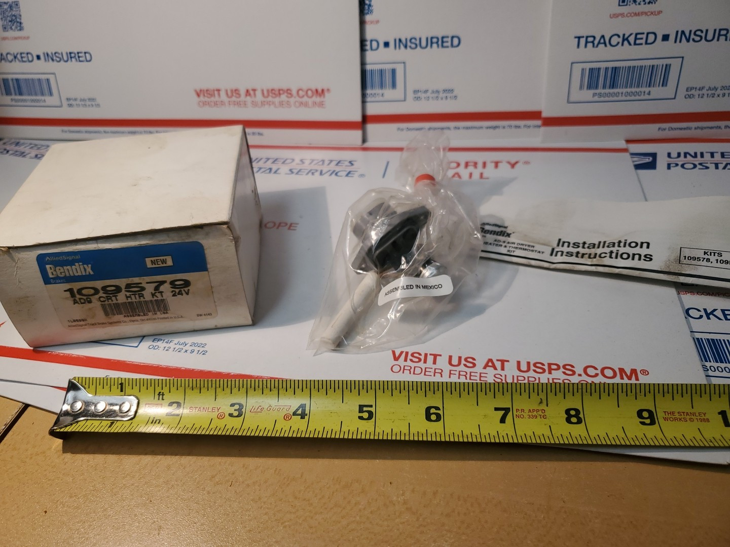 Bendix Heater/Thermo Kit 24V BW-204-M 246671 109579 Heater Only NO Gasket, G2