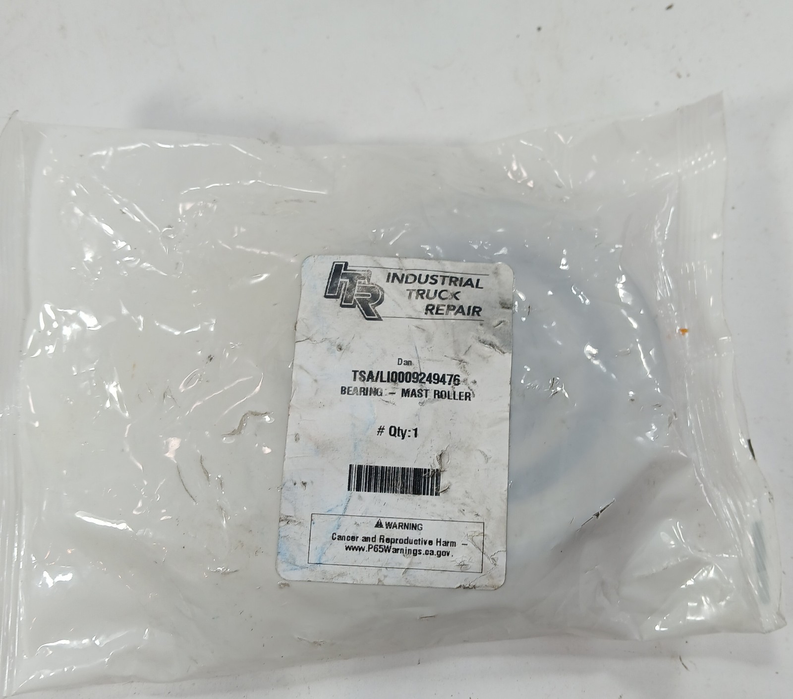 1 NEW ITR TSA/LI0009249476 MAST ROLLER BEARING NNB ***MAKE OFFER***