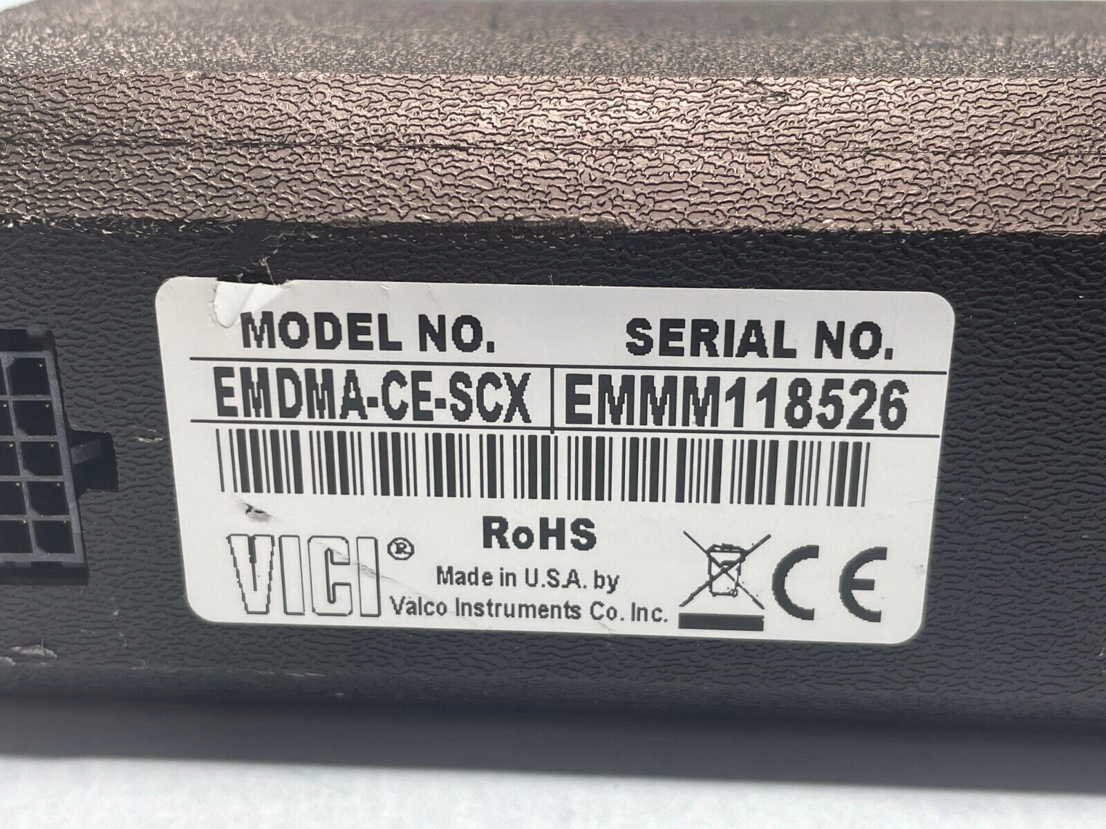 VICI Cheminert C82X High Pressure UHPLC Injector EMDMA-CE-SCX C-335M-10V 12 Port