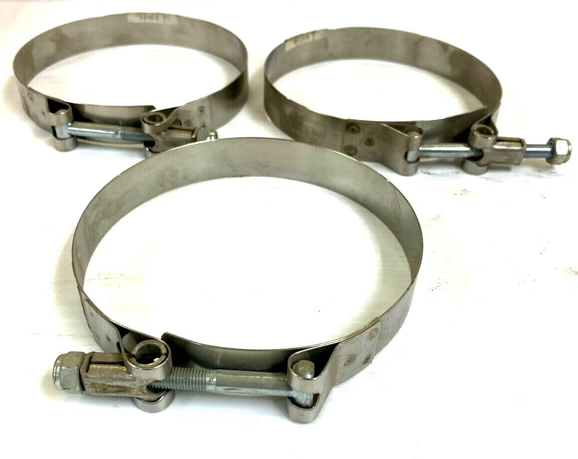 T-BOLT 4.00 CLAMP 431 min. dia. BREEZE USA **LOT OF 3**