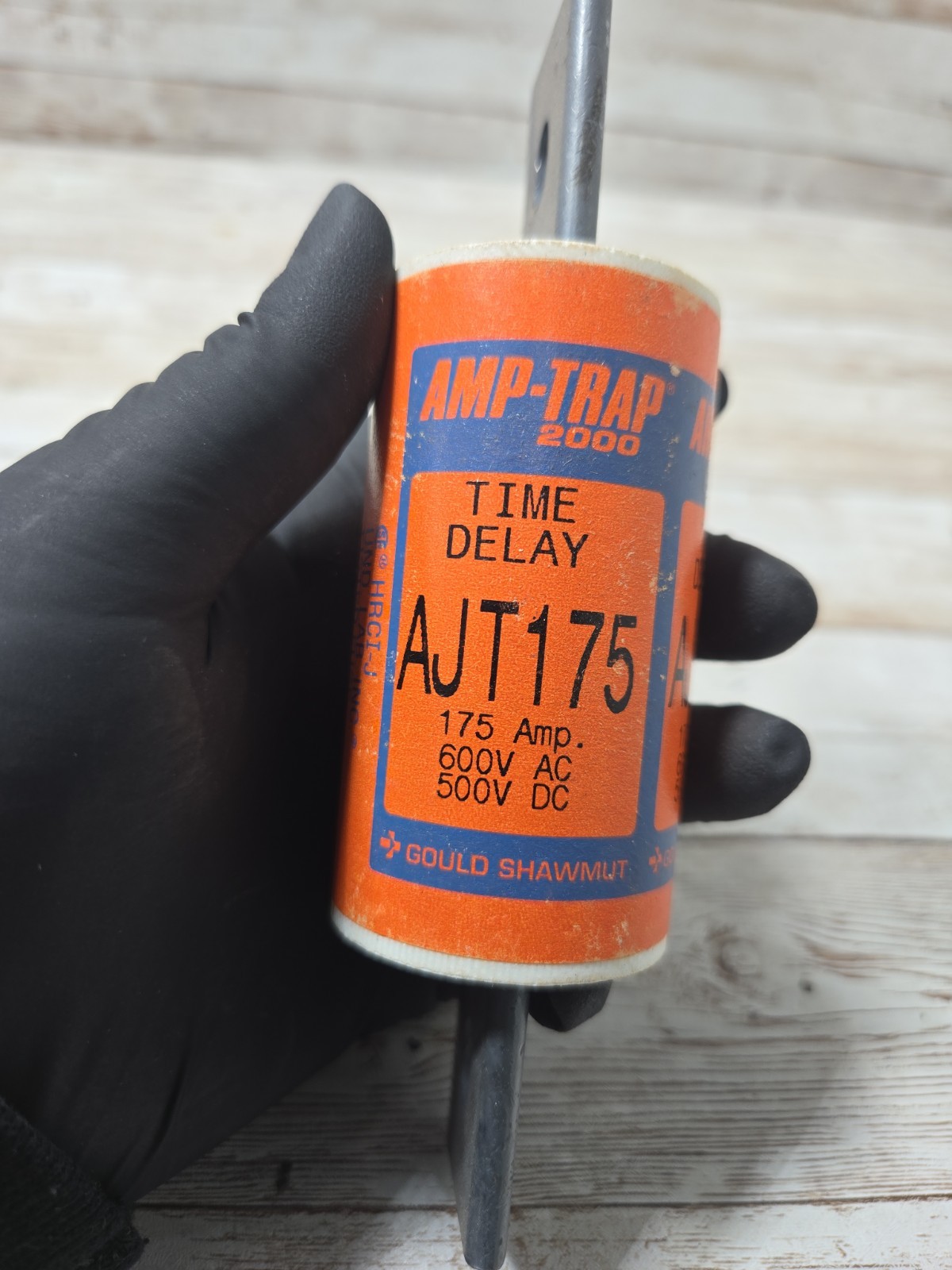 GOULD SHAWMUT 175A 600V CLASS J FUSE AJT175